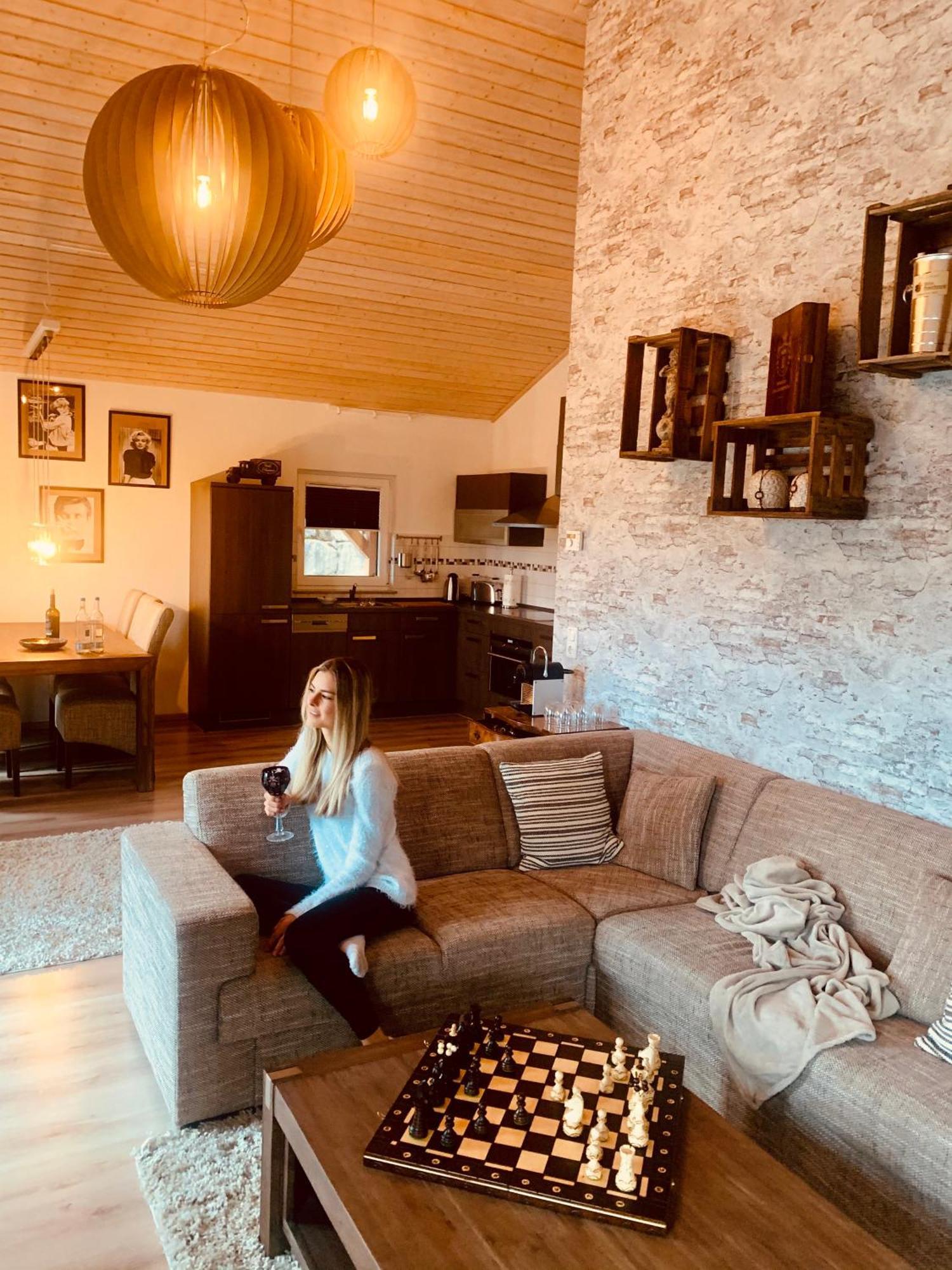 Casa Al Bosco Ferienhaus Am Wald Rieden  エクステリア 写真